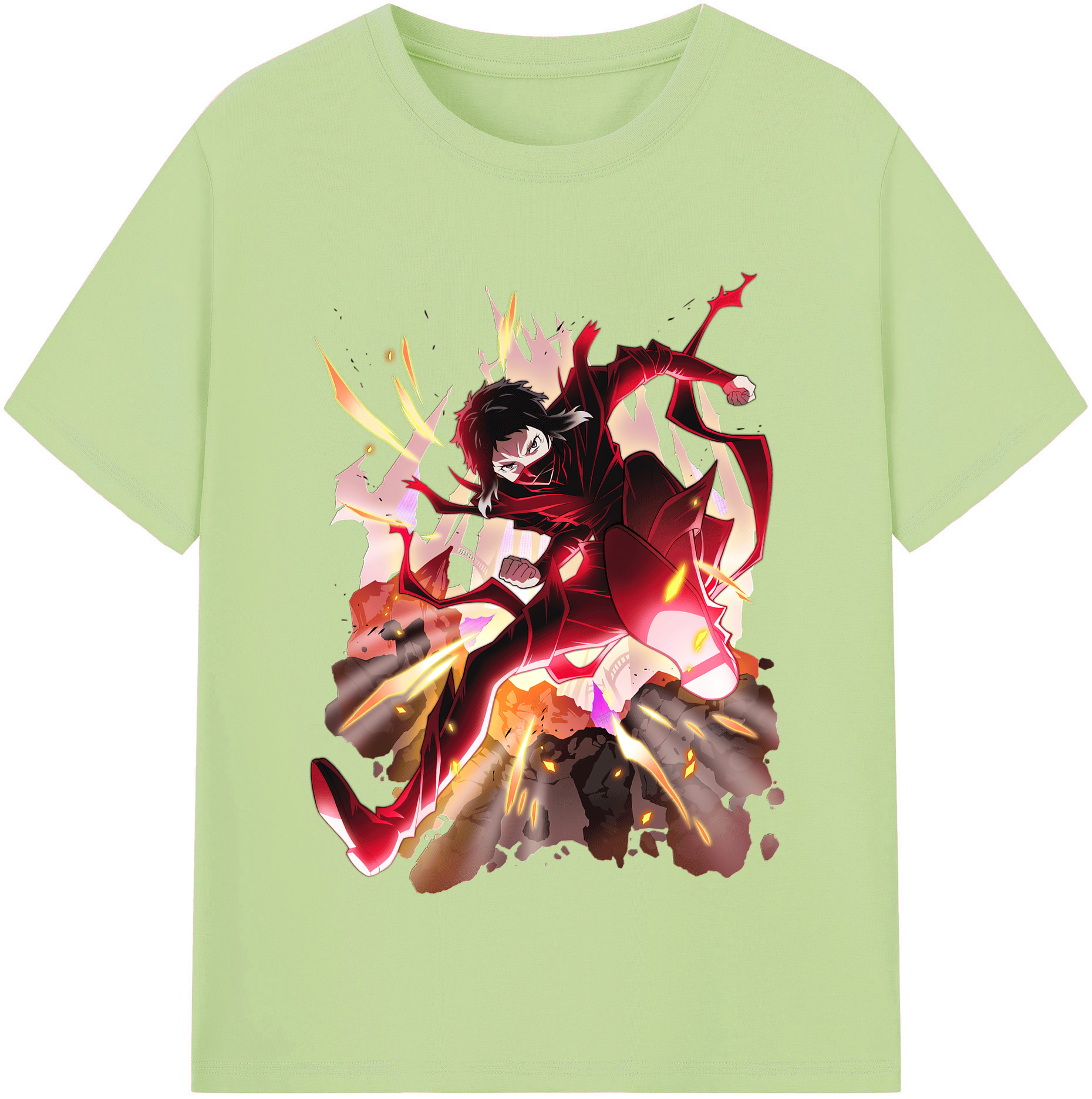 （画像用） 文豪ストレイドッグス Bungo Stray Dogs 綿100％半袖Tシャツ（フロントプリント）